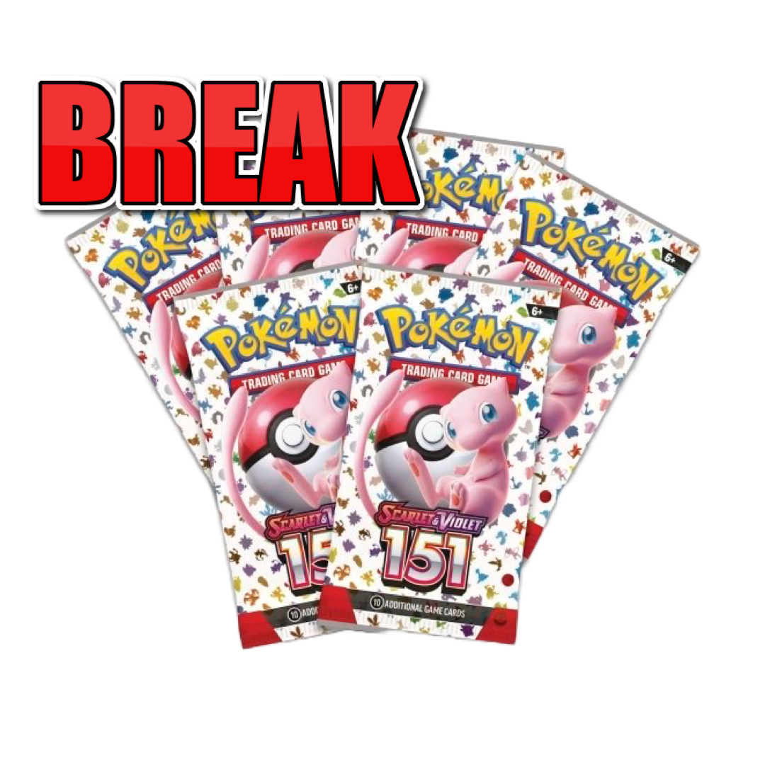 Pokémon TCG Scarlet & Violet 151 booster pack (break)