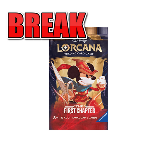 Disney Lorcana TCG booster pack BREAK