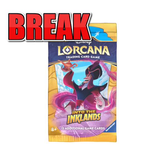 Disney Lorcana TCG into the inklands booster pack BREAK